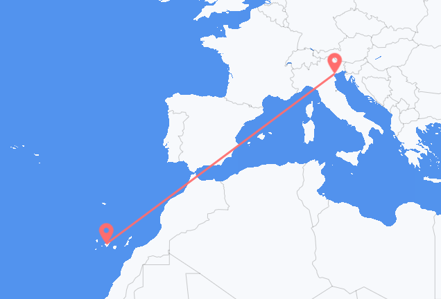Venice to Tenerife