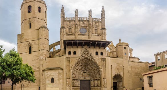 Photo of the Saint Mary Cathedral of Huesca ,Spain.