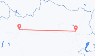 Train tickets from Hörsching to Vienna