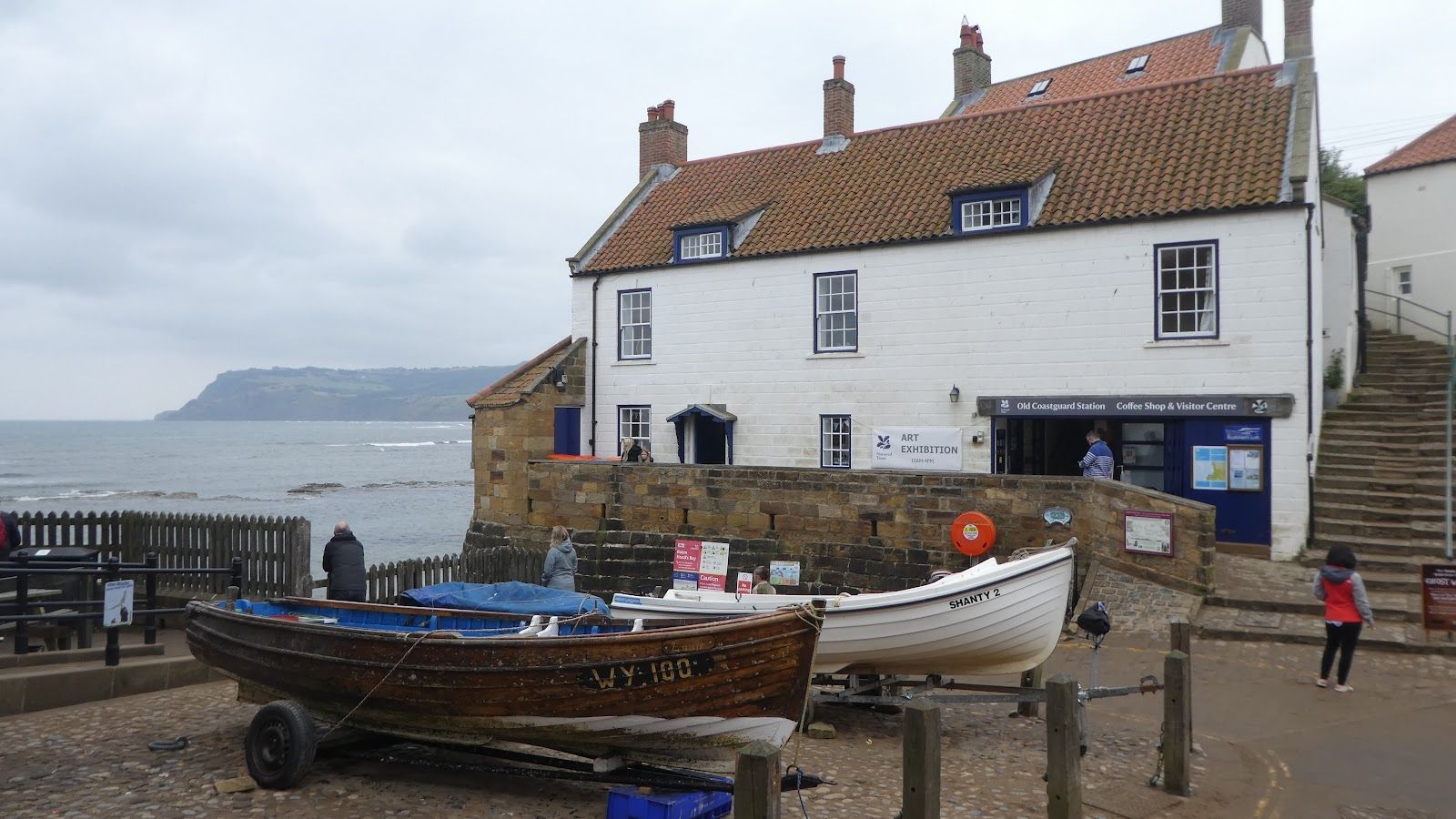 National Trust - The Old Coastguard Station, Fylingdales, Scarborough, North Yorkshire, Yorkshire and the Humber, England, United Kingdom