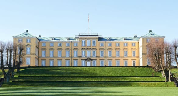 Photo of Frederiksberg Palace in Copenhagen, Denmark.