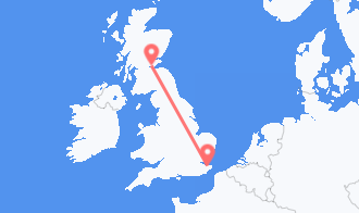 Train tickets from Canterbury to Dunfermline