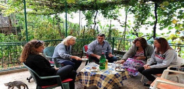 Unique gastro experience with locals in high hills above Budva!