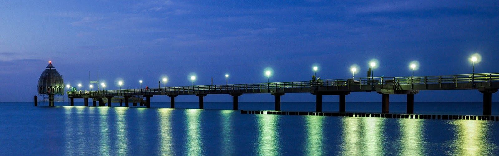 Seebrücke Zingst, Zingst, Vorpommern-Rügen, Mecklenburg-Vorpommern, Germany