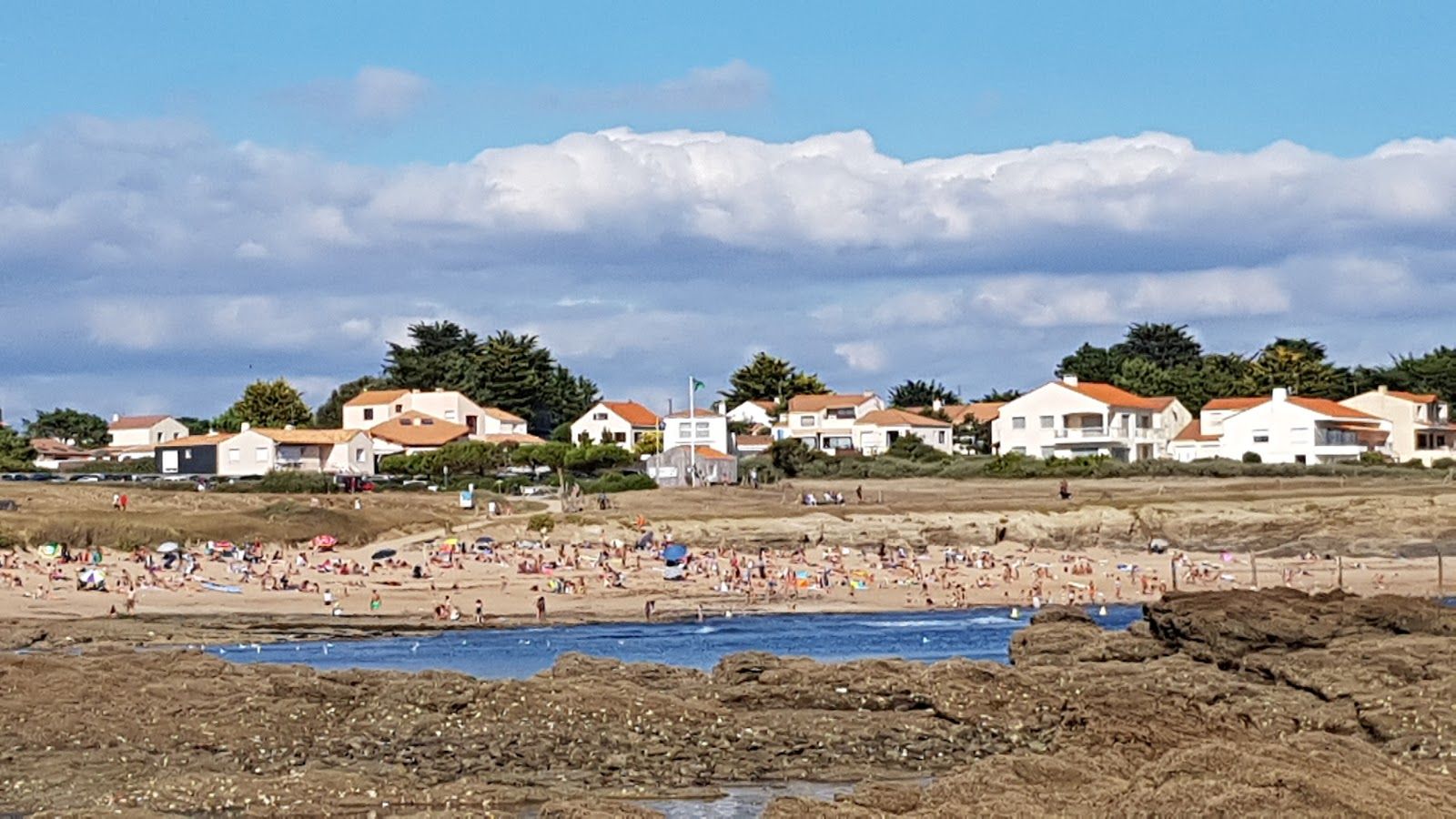 Plage de l'Anse du Sud, Préfailles, Saint-Nazaire, Loire-Atlantique, Pays de la Loire, Metropolitan France, France