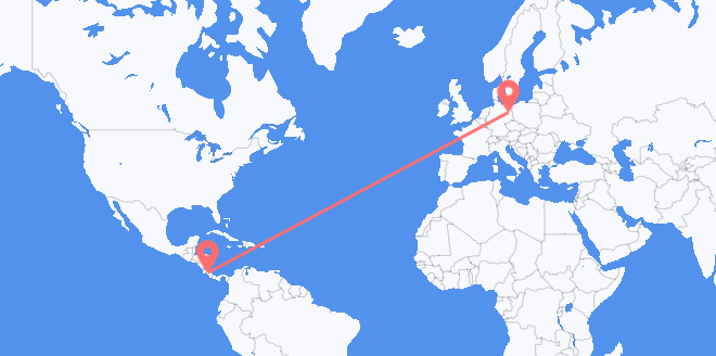 Costa Rica to Germany