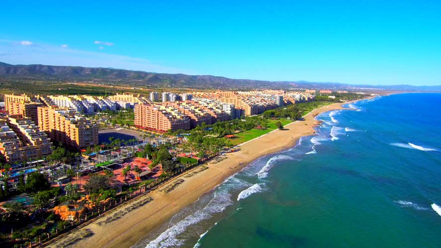 photo of aerial view of Marina D´Or in Oropesa del Mar ,Castellon. Spain.