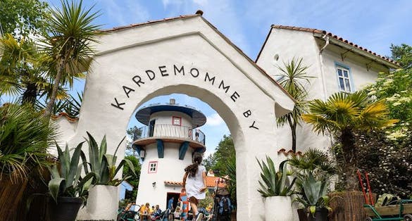The entrance to the Kardemomme by at Kristiansand Zoo,Norway.