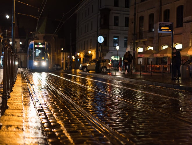 Krakow tram station after the rain.jpeg