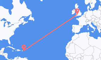 British Virgin Islands to Wales