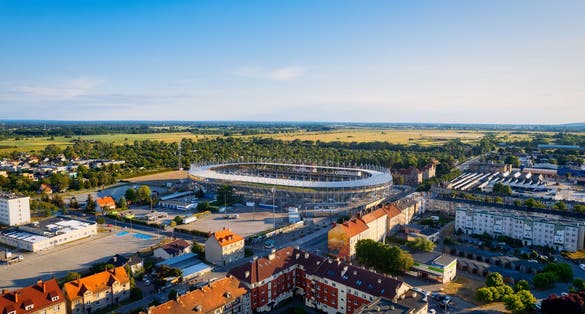 The city of Gorzów Wielkopolski is situated in the Lubuskie Voivodeship in the western part of Poland.