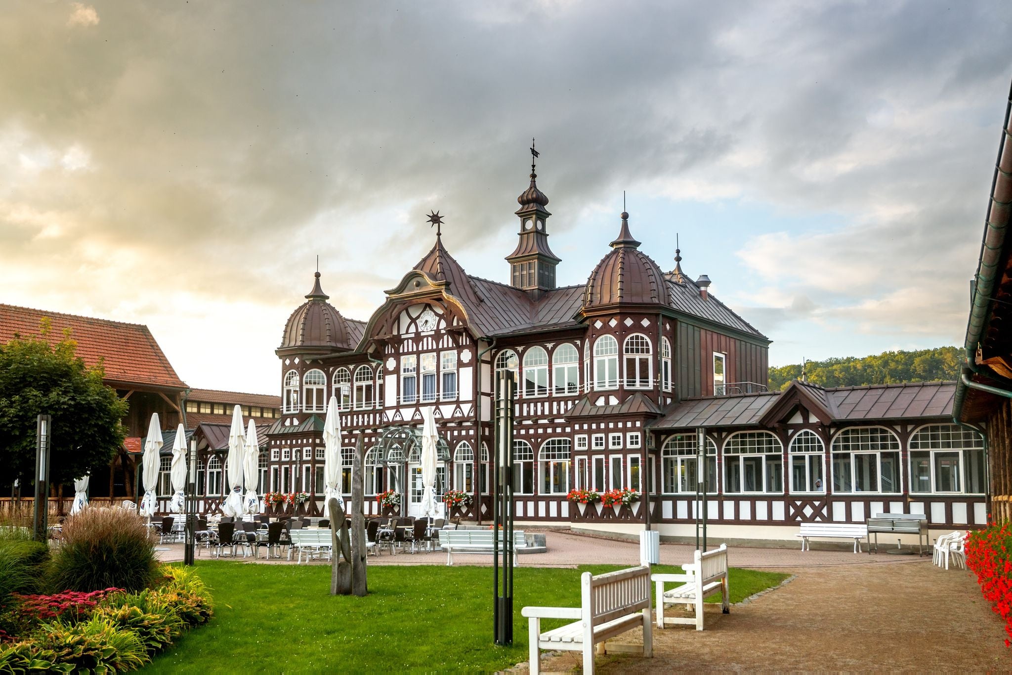 photo of view of Old city, Bad Salzungen, Thueringen, Germany.