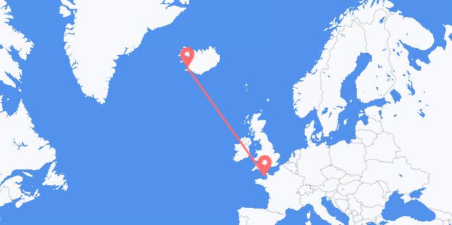 frá Íslandi til Jersey