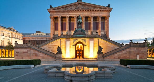 Alte Nationalgalerie at Museumsinsel in Berlin