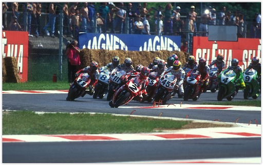 photo of view of autodromo nazionale di Monza, Monza Circuit, Italy.
