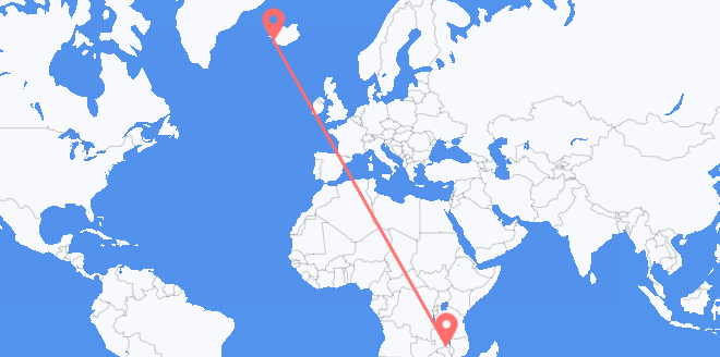 Malawi to Iceland