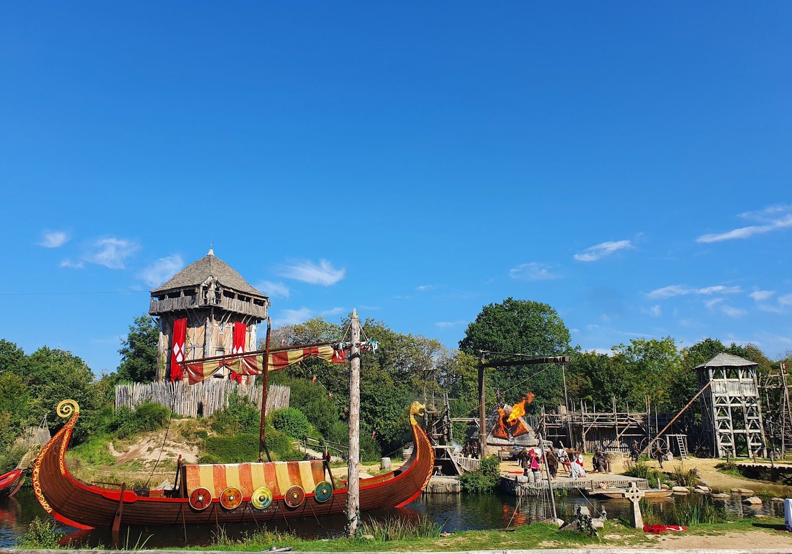 The Vikings, Les Épesses, La Roche-sur-Yon, Vendée, Pays de la Loire, Metropolitan France, France