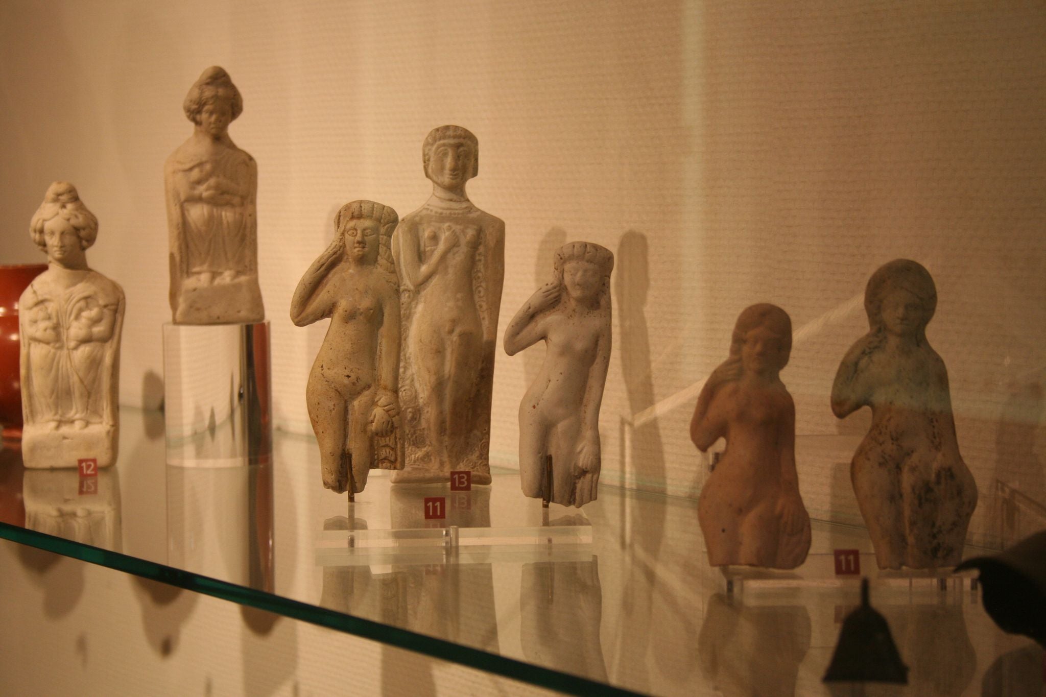Terra cotta statues