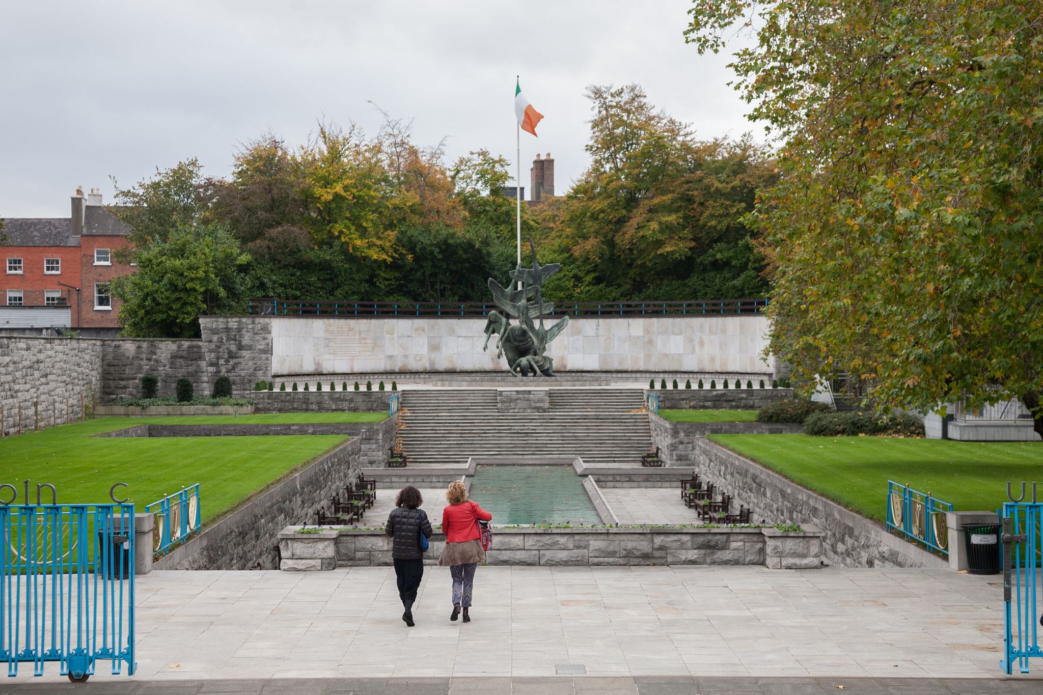 PHOTO OF Garden of Remembrance in Dublin City, Ireland .