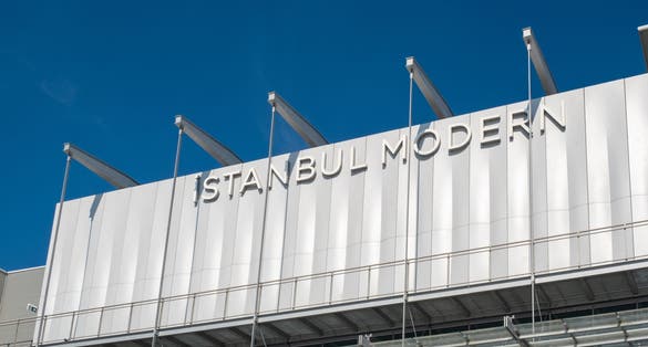 photo of Istanbul ,Turkey- March 15 ,2023: Istanbul Modern Building in Galataport. Modern Art Galleries of Istanbul.