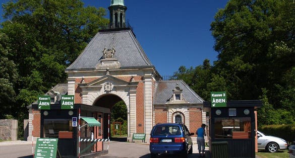 Photo of Knuthenborg Safaripark that is a safari park on the island of Lolland in the southeast of Denmark.