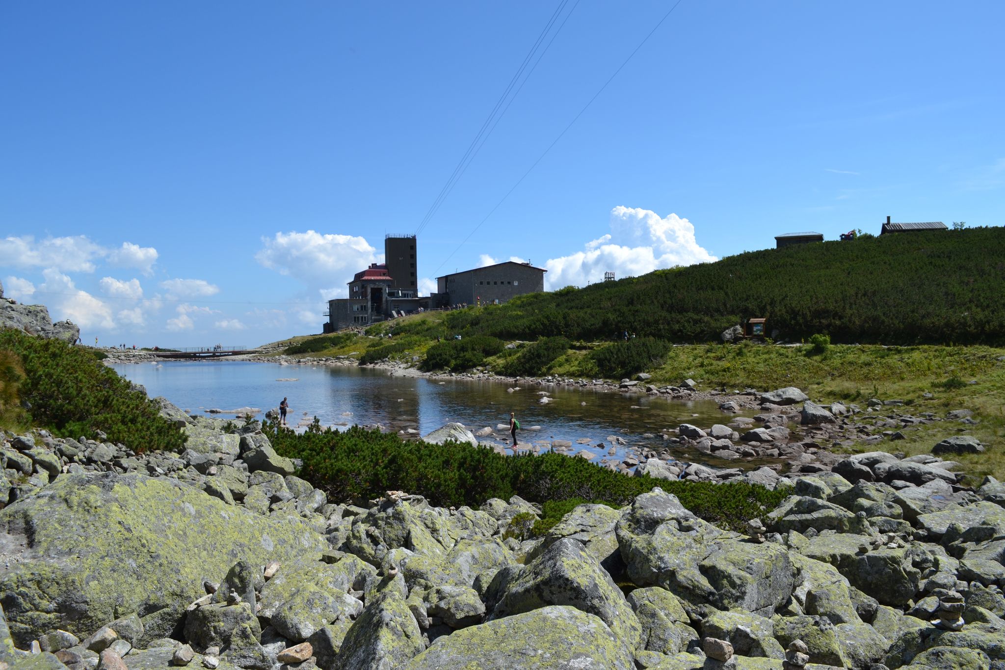 Photo of Skalnaté pleso, Lomnický štít, Vysoké Tatry ,Slovakia .