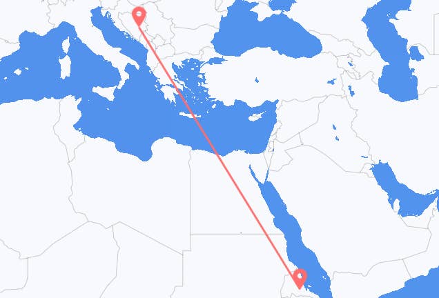 Asmara to Sarajevo