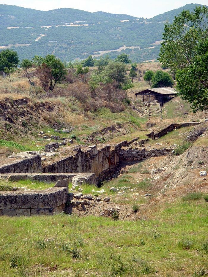 photo of view ofMore details Amphipolis, the site that many of the museum exhibits were found, Kavala Prefecture, Greece.