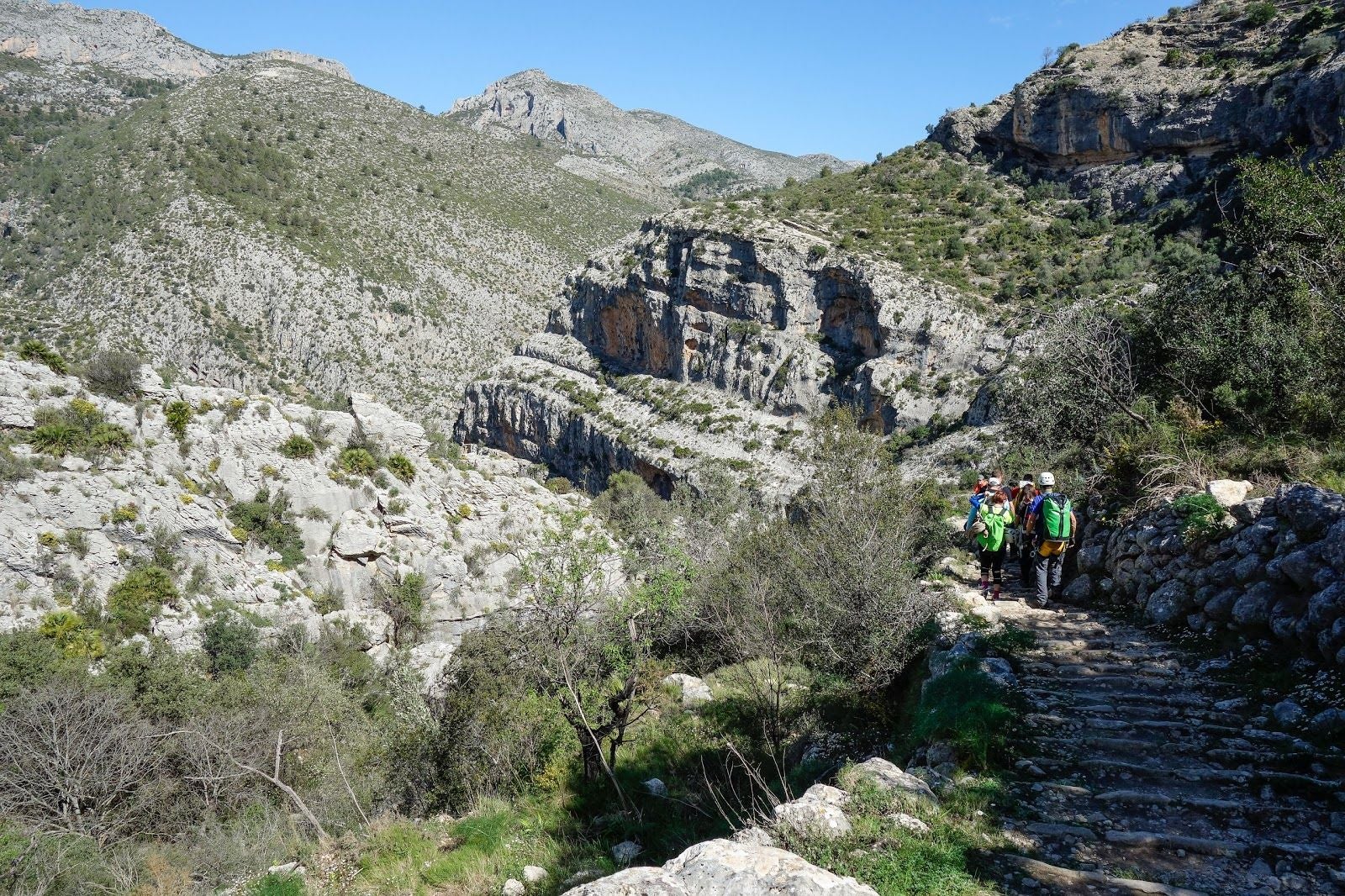 La Catedral del Senderisme, la Vall de Laguar, la Marina Alta, Alacant / Alicante, Valencian Community, Spain