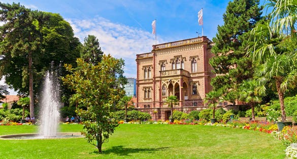 Colombischlössle Museum in Freiburg, Germany.