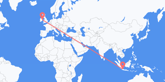 インドネシア アイルランドへ