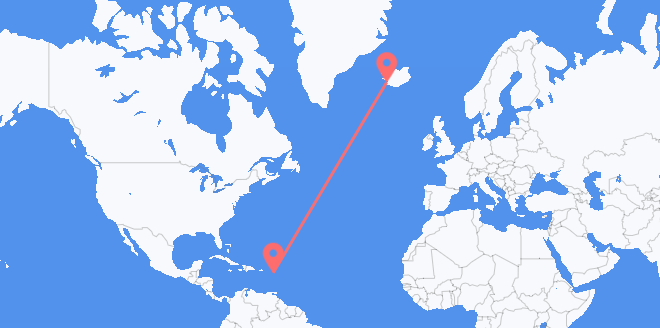 Antigua & Barbuda to Iceland