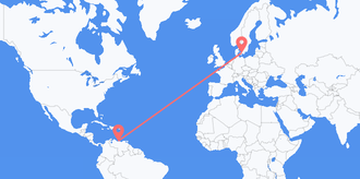 Venezuela a Dinamarca