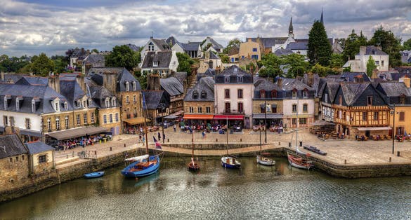Photo of port Saint-Goustan Lorient,France.