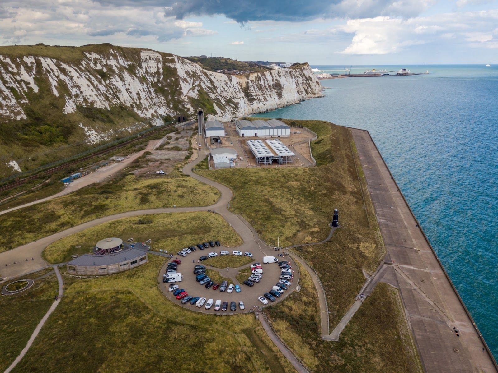 Samphire Hoe, Dover, Kent, South East England, England, United Kingdom