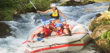 Split: Cetina River Rafting with Cliff Jumping and Cave Tour