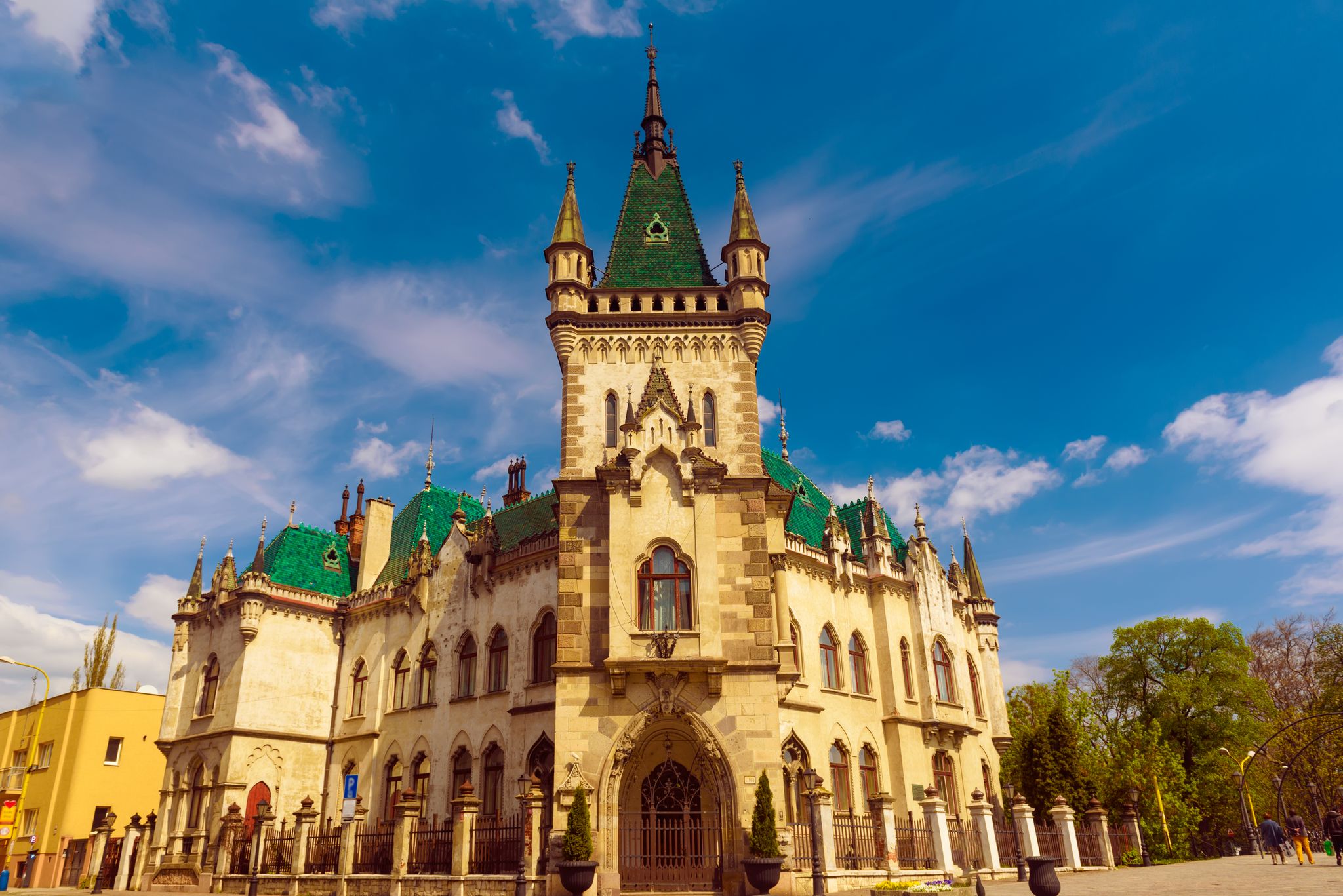 Photo of View of Jakabov Palace in the old town in Kosice, Slovakia.
