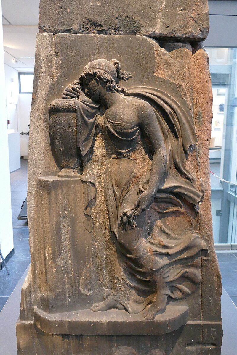 photo of view of Grabstein von Johann Christian Ruhl, Kassel, Germany.