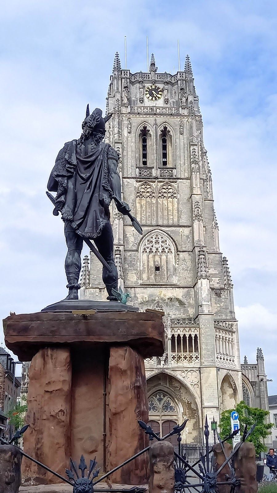 Standbeeld Ambiorix, Tongeren, Limburg, Flanders, Belgium