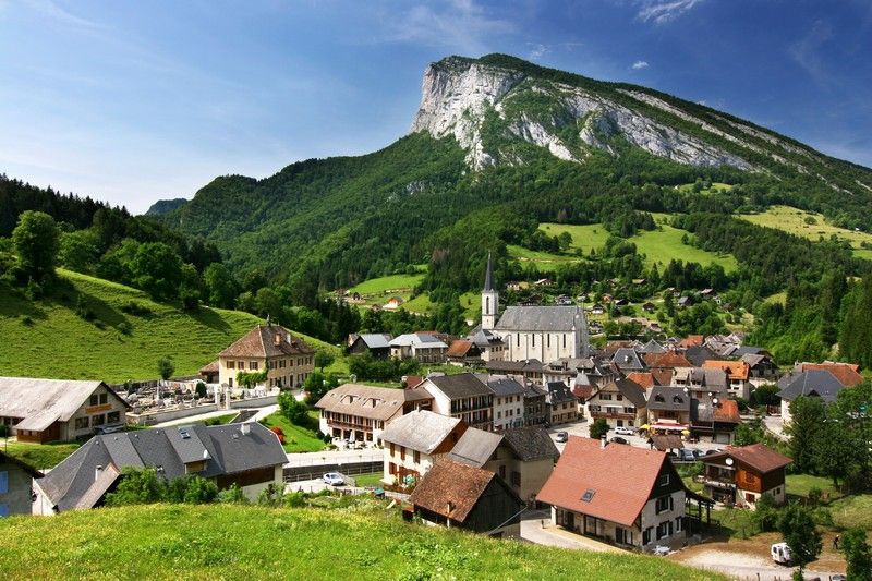 The Chartreuse Mountains, Saint-Pierre-de-Chartreuse, Grenoble, Isère, Auvergne-Rhône-Alpes, Metropolitan France, France