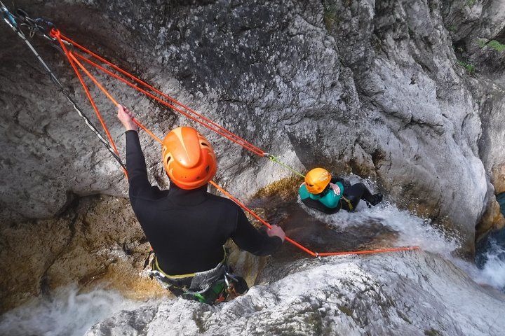 Canyoning in Susec Gorge from Bovec