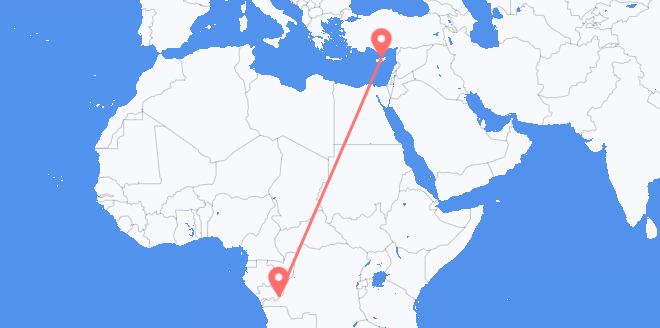la République Démocratique du Congo pour Chypre