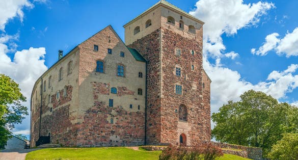 Photo of Turku Castle (Ã…bo slott) is the largest medieval building in Turku, Finland.