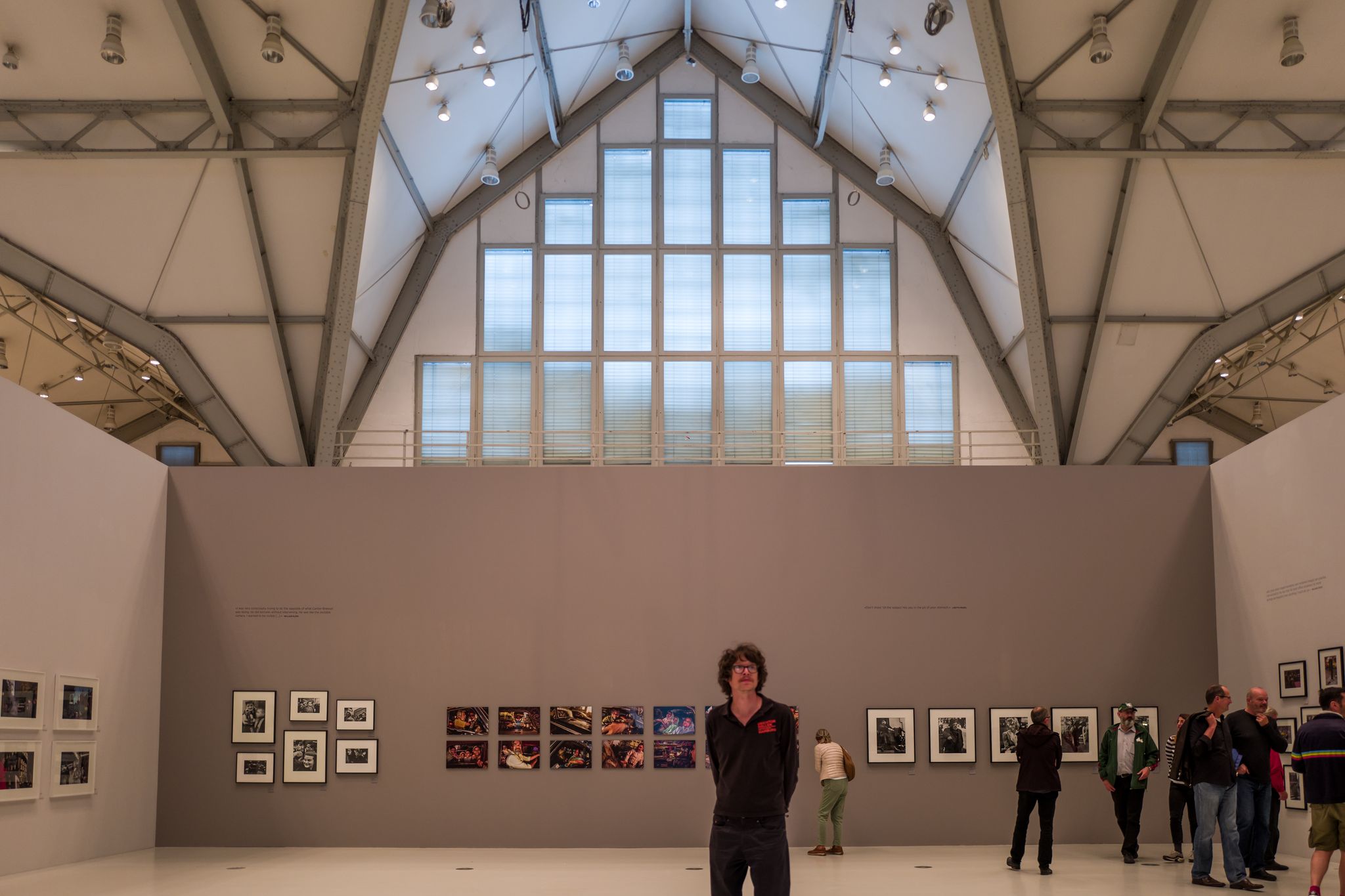 The photography exhibition Triennale in the Deichtorhallen in Hamburg.