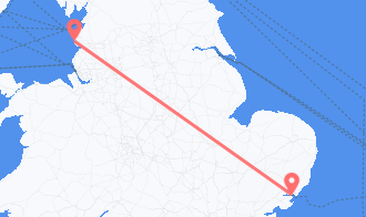 Train Tickets from Blackpool to Harwich – Extensive Selection & Low Fares