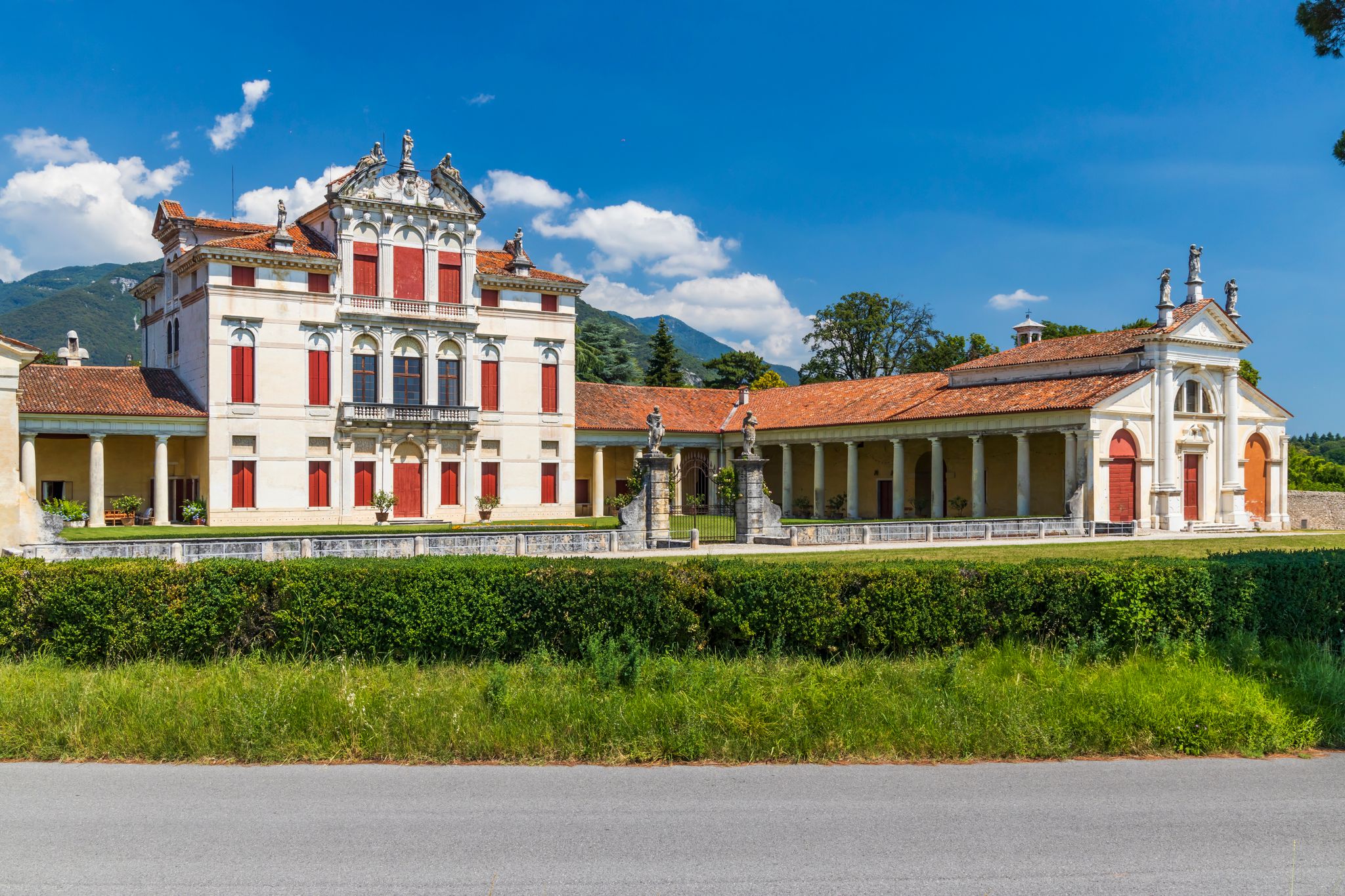 Photo of Villa Angarano in Bassano del Grappa, Veneto, Northern Italy.