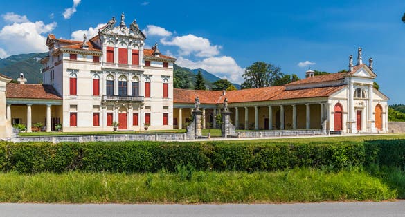 Photo of Villa Angarano in Bassano del Grappa, Veneto, Northern Italy.