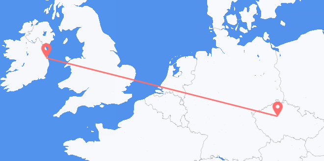 捷克 目的地 爱尔兰