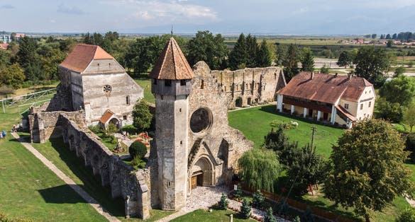 Image of cistercian monastery of Sibiu.