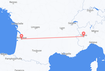 Turin to Bordeaux